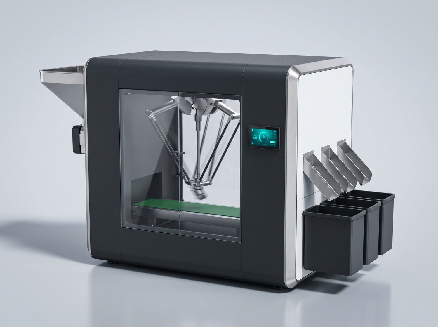 AI Sorter SPv.01 machine render